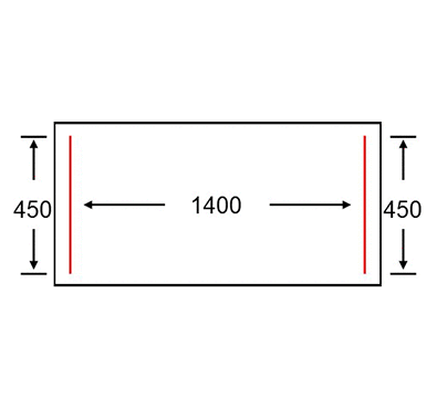 Diagrams of sealing beams position AA-1620